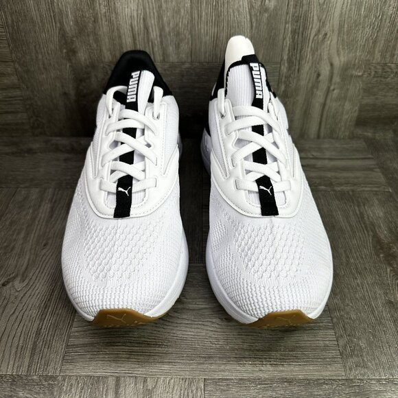 Puma Softride Mayve Women's size 9.5 White Black Running Shoes - Picture 3 of 8